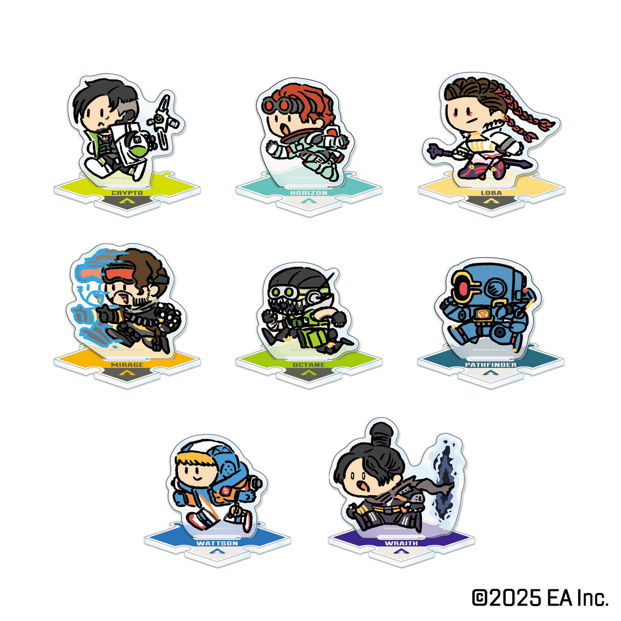 Apex Legends トレーディングアクリルスタンド(Run Legends!)