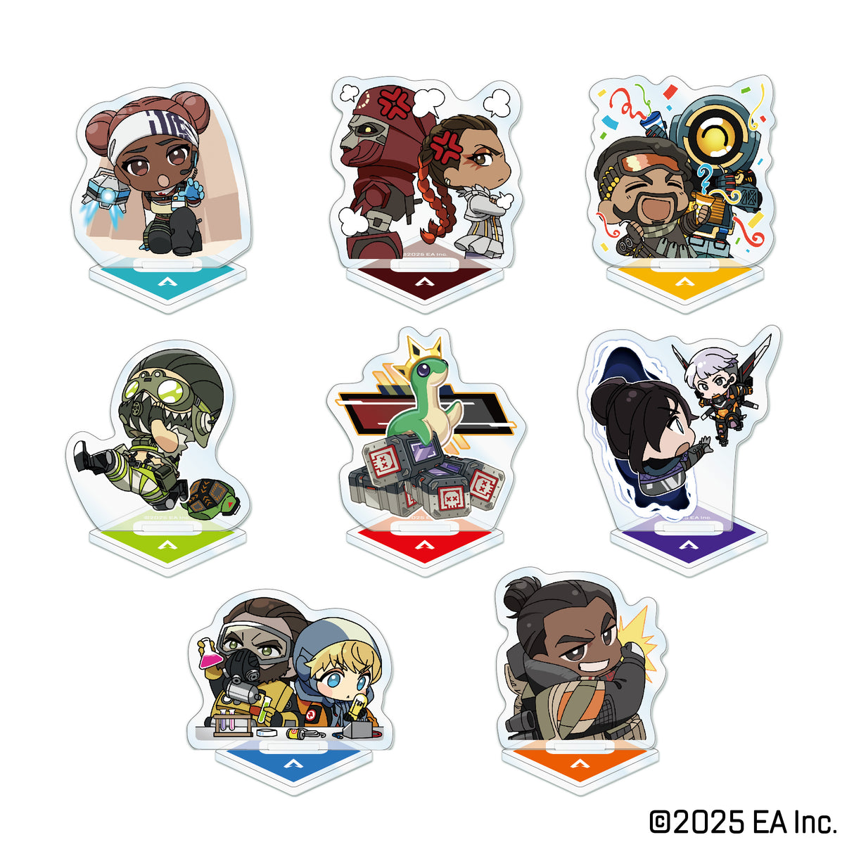 Apex Legends トレーディングアクリルスタンド(インゲームステッカー柄)C