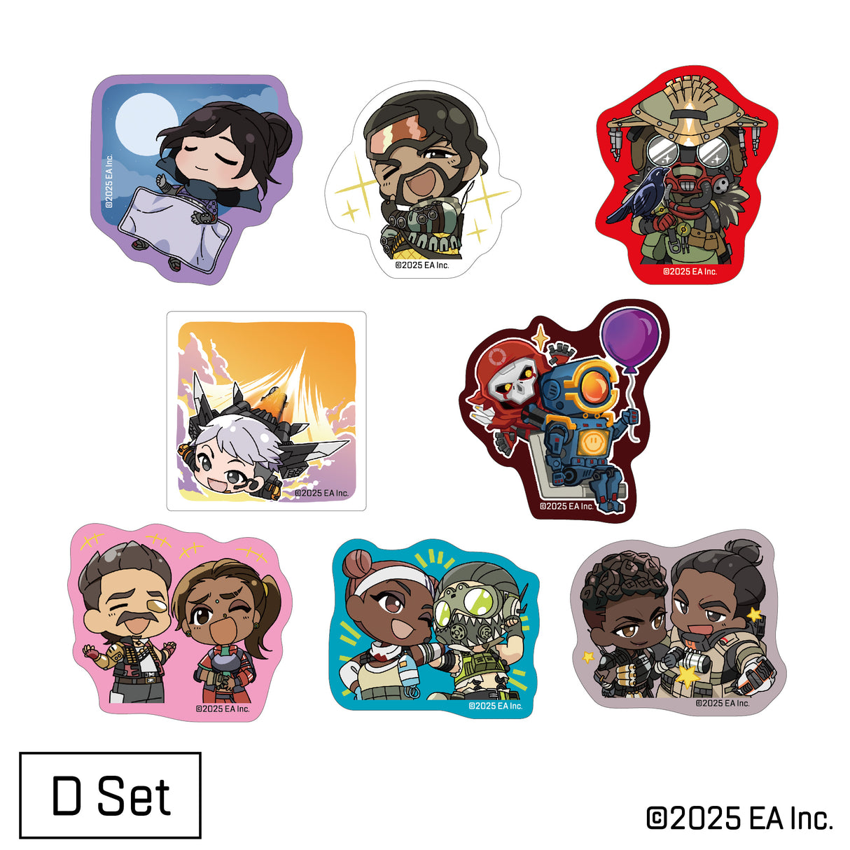 【予約商品】Apex Legends ダイカットインゲームステッカー D