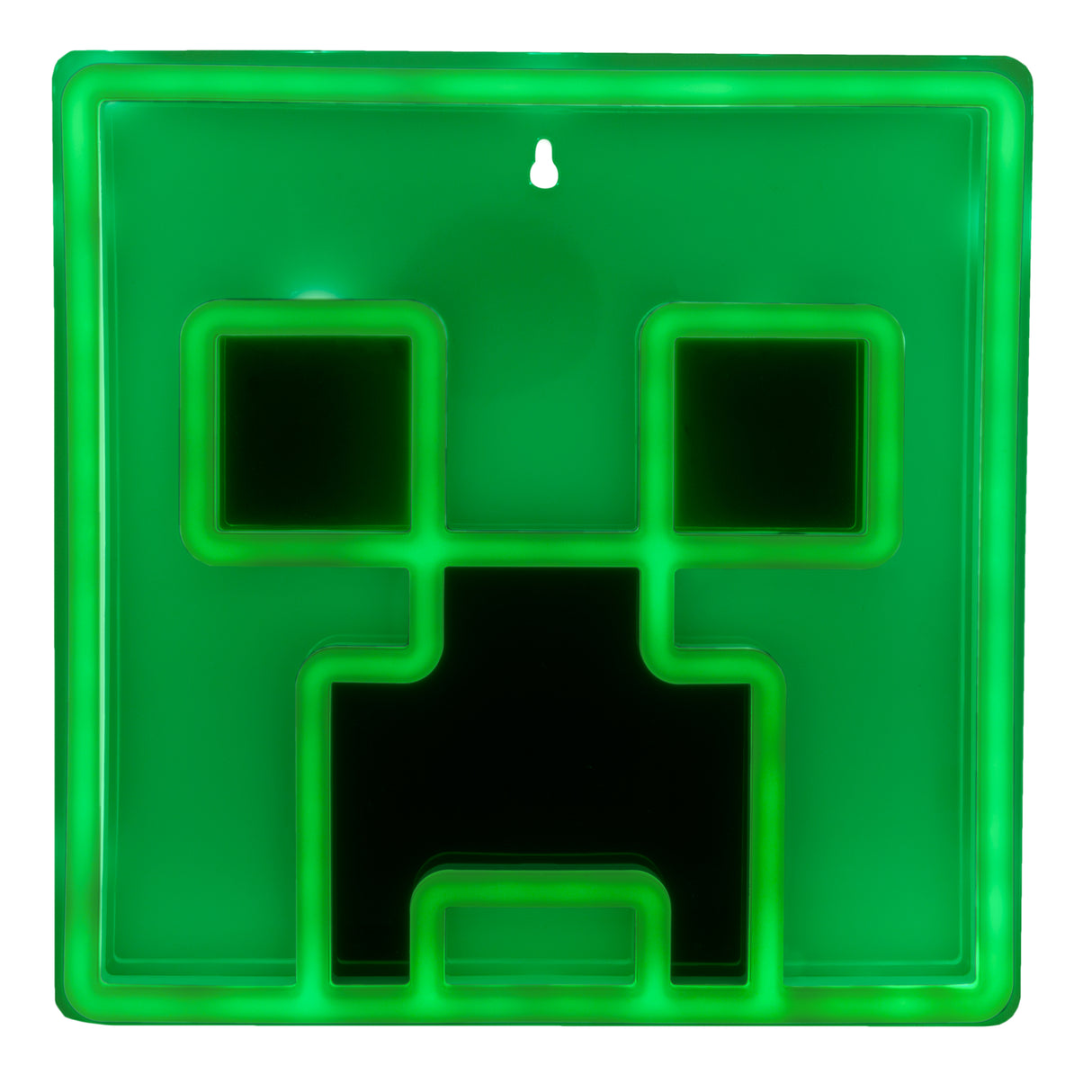 マインクラフト ウォールネオンライト(クリーパー)