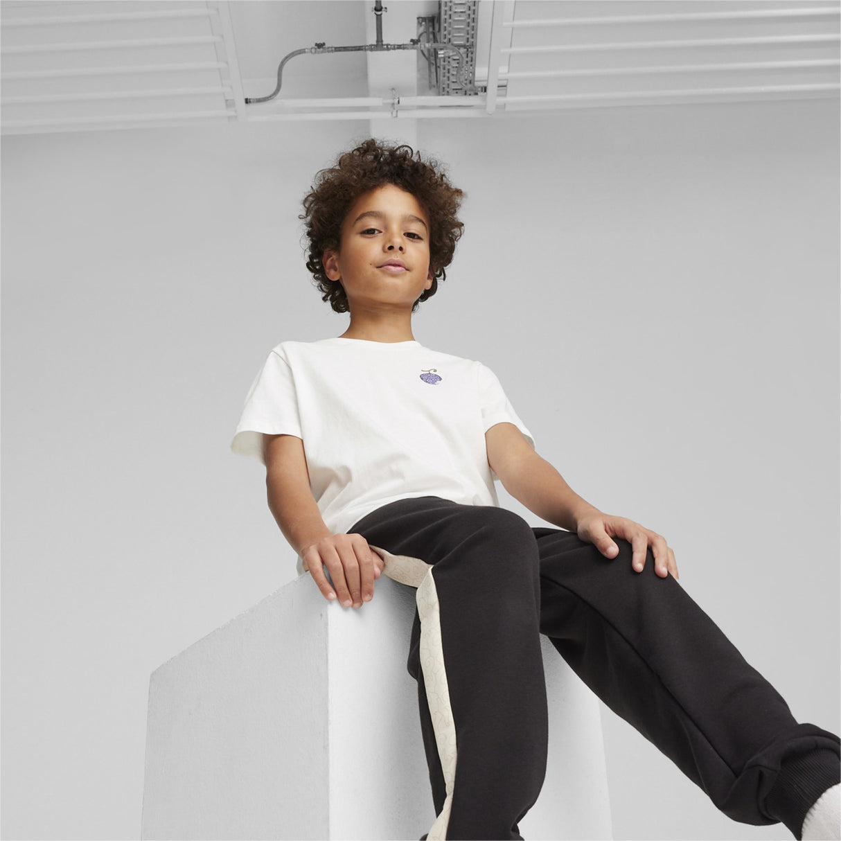 キッズ ボーイズ PUMA x ワンピース 半袖 Tシャツ PUMA White