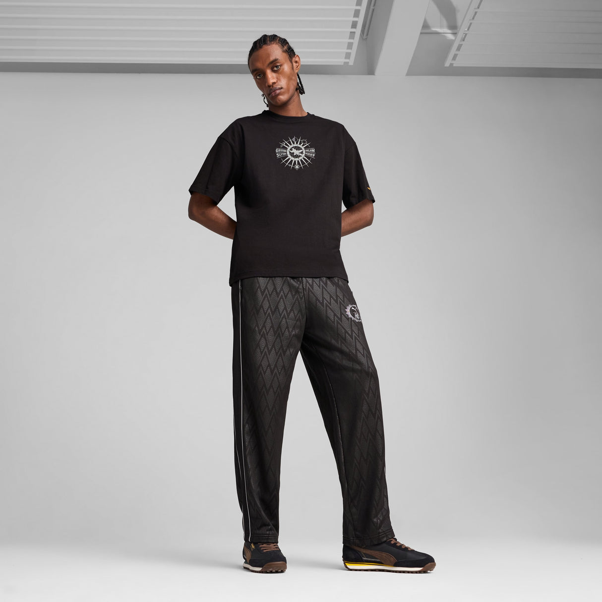 ユニセックス PUMA x ハリーポッター オーバーサイズ 半袖 Tシャツ PUMA Black