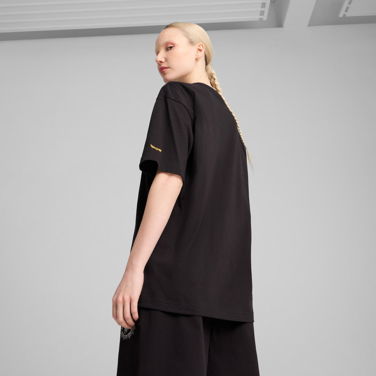 ユニセックス PUMA x ハリーポッター オーバーサイズ 半袖 Tシャツ PUMA Black