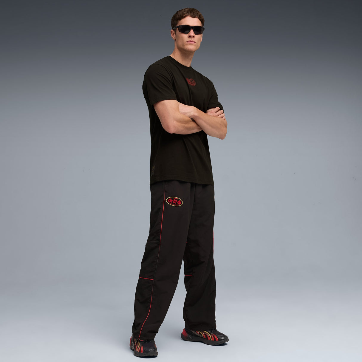 PUMA X SONIC リラックス グラフィック 半袖 Tシャツ PUMA BLACK