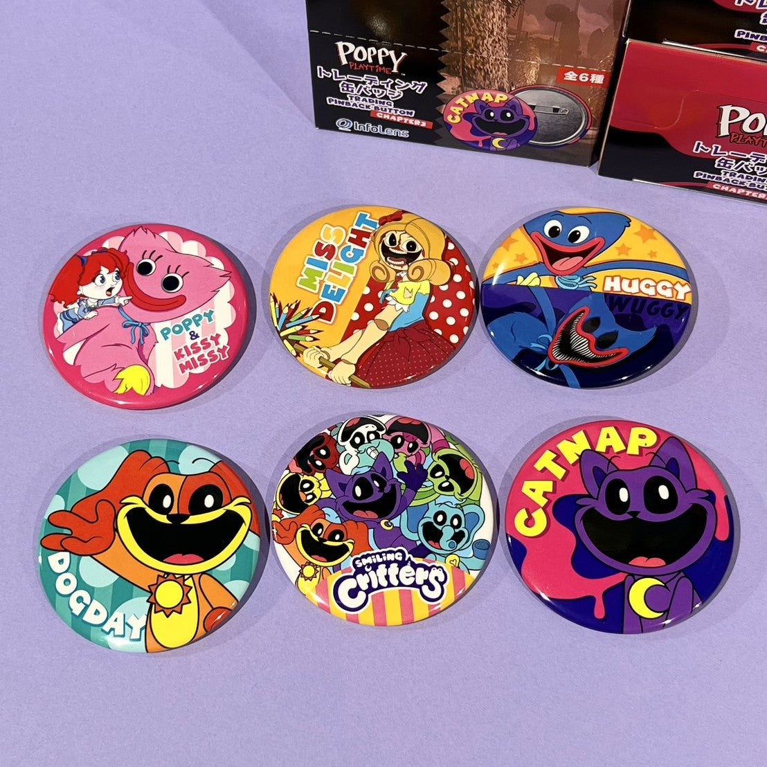 Poppy Playtime トレーディング缶バッジ(Chapter3)