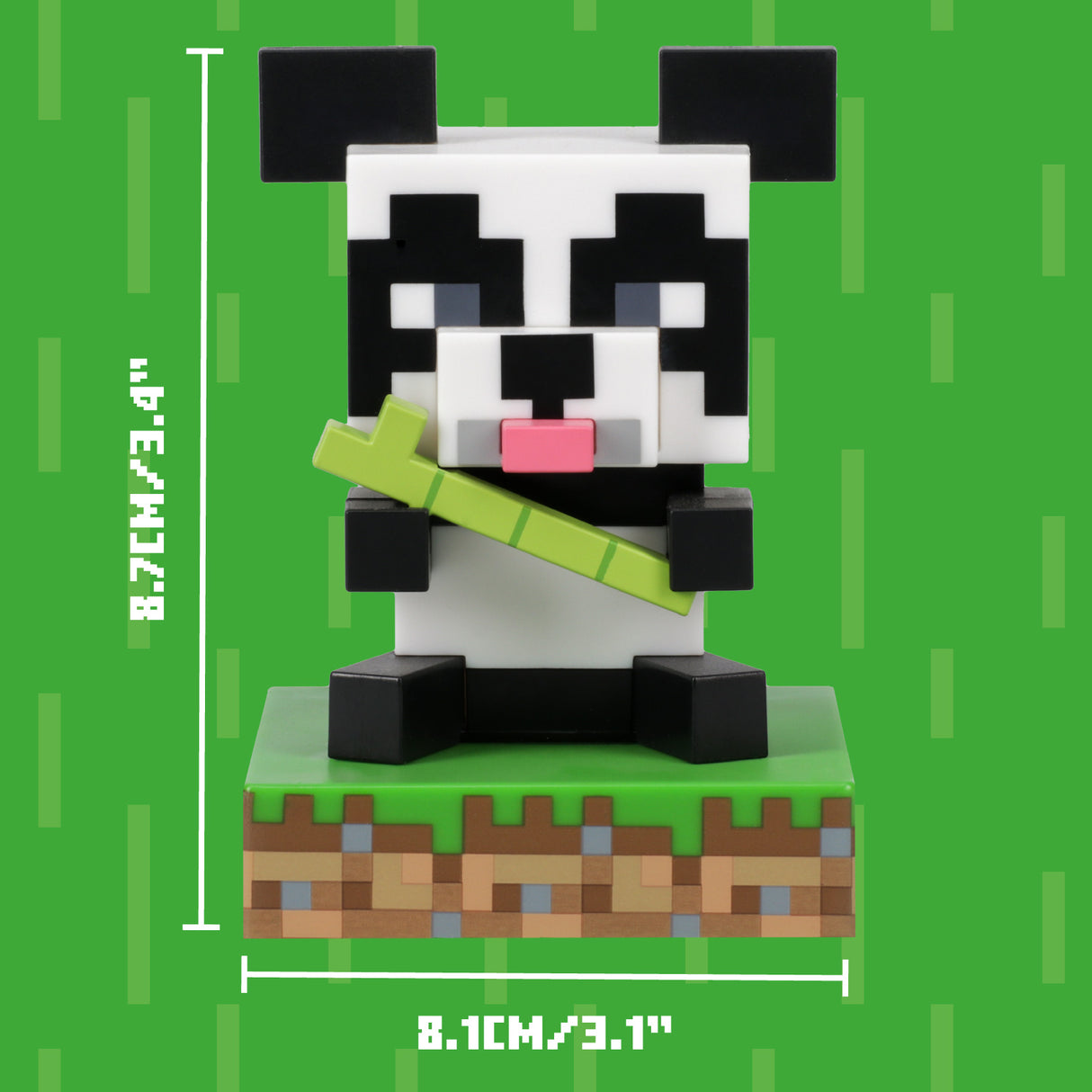 マインクラフト フィギュアライト(パンダ)