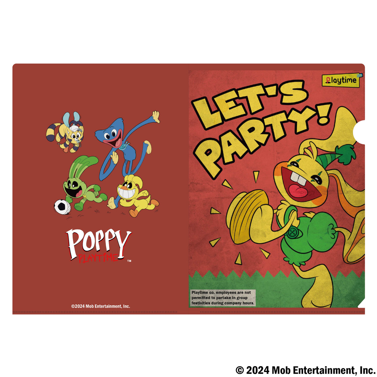 Poppy Playtime クリアファイル(C/D)