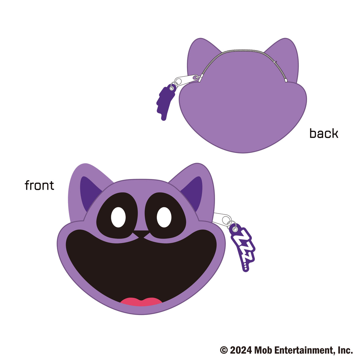 Poppy Playtime フェイスポーチ (キャットナップ)