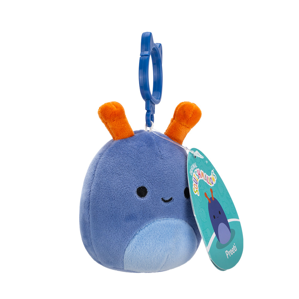 Squishmallows3.5インチぬいぐるみキーホルダー (Preeti/プリーチ)