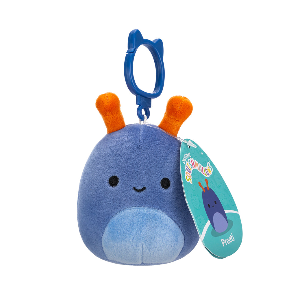 Squishmallows3.5インチぬいぐるみキーホルダー (Preeti/プリーチ)