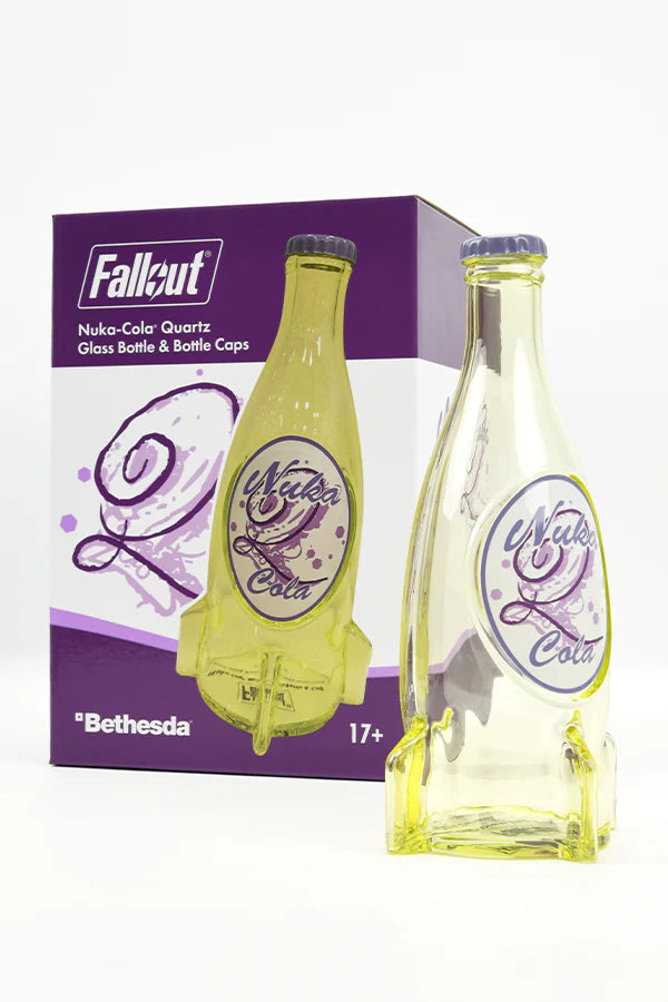 Fallout ヌカ・コーラ・クォーツ ガラスボトル&キャップ