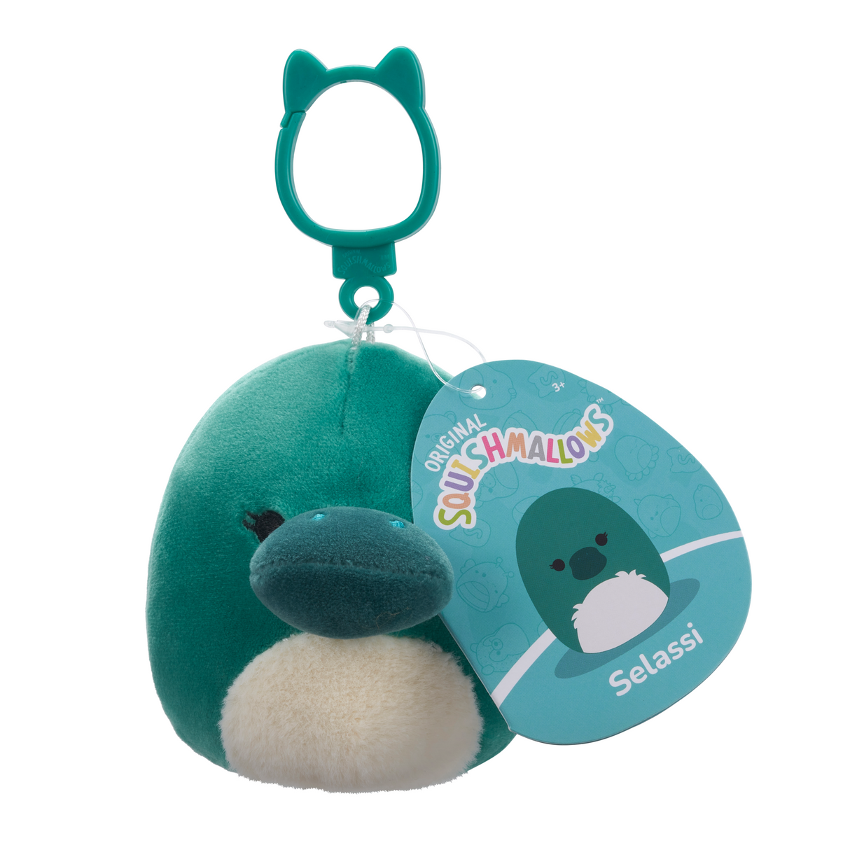 Squishmallows 3.5インチぬいぐるみキーホルダー (Selassi/セラッシ)