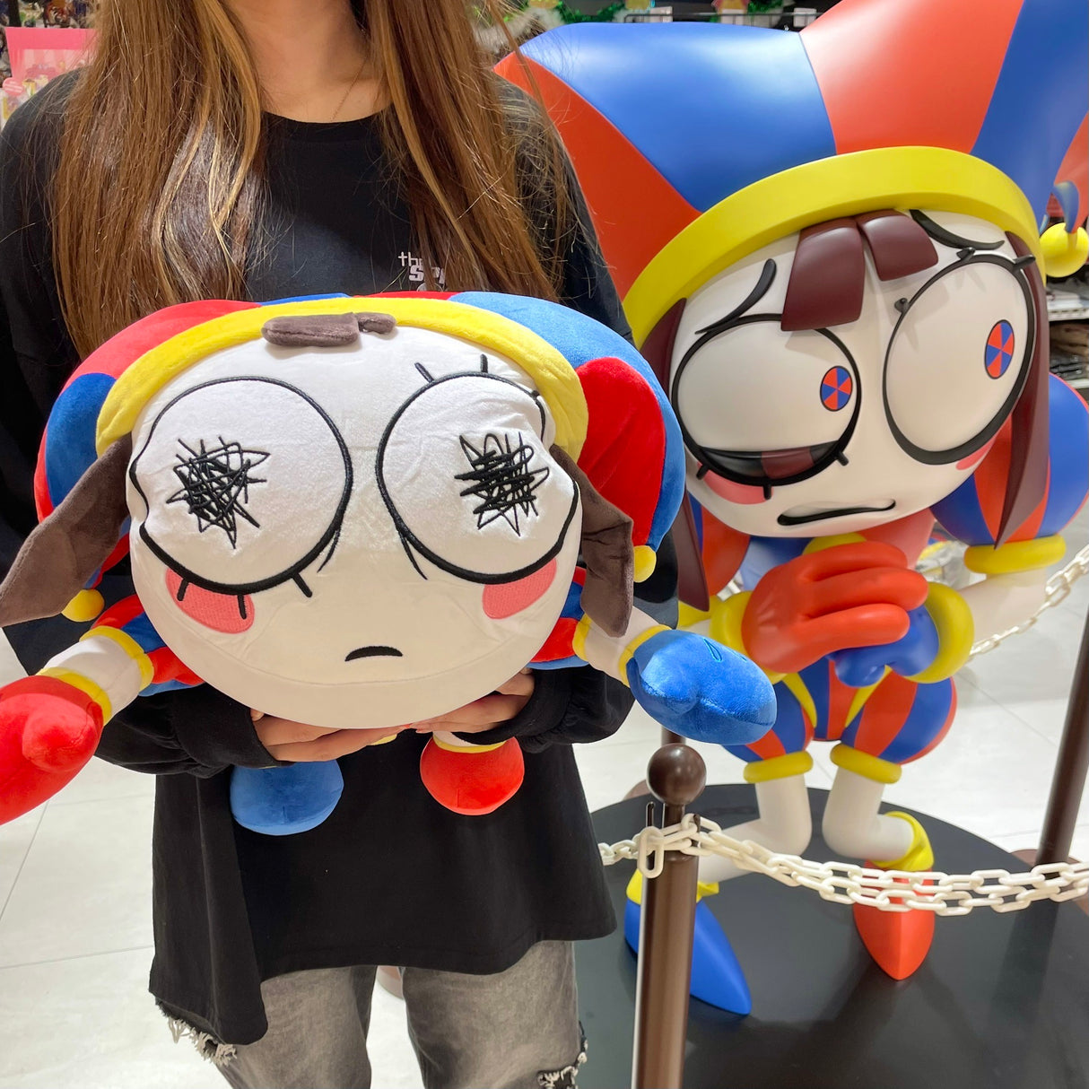 アメイジングデジタルサーカス ビッグぬいぐるみ(ポムニ)