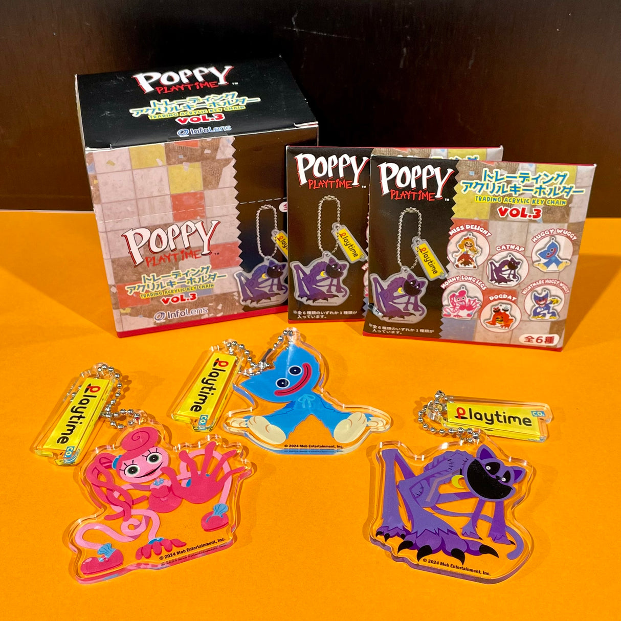Poppy Playtime トレーディングアクリルキーホルダー vol.3