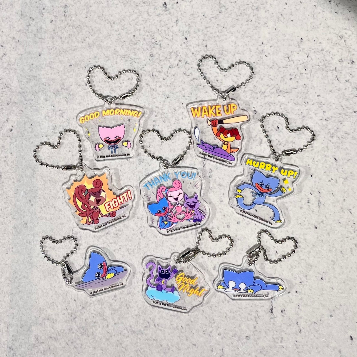 Poppy Playtime トレーディングアクリルキーホルダーvol.2(スタンプ柄)