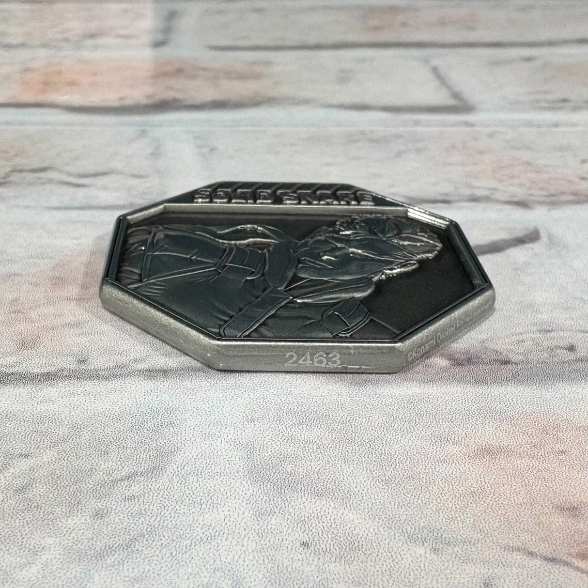 METAL GEAR SOLID ソリッド・スネーク コイン(シリアルナンバー入り)