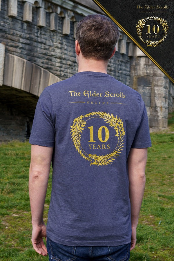 The Elder Scrolls Online 10周年記念Tシャツ
