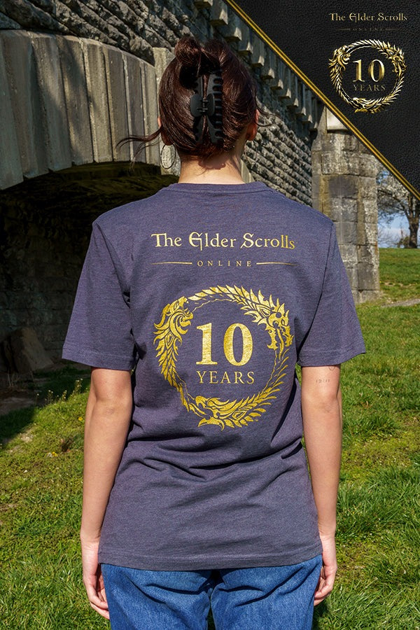The Elder Scrolls Online 10周年記念Tシャツ