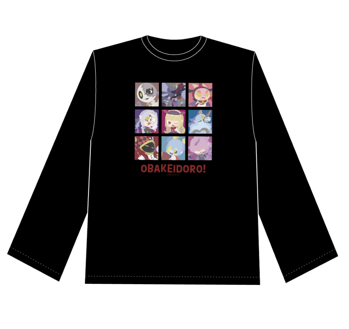 オバケイドロ! ロングスリーブTシャツ (オバケ)