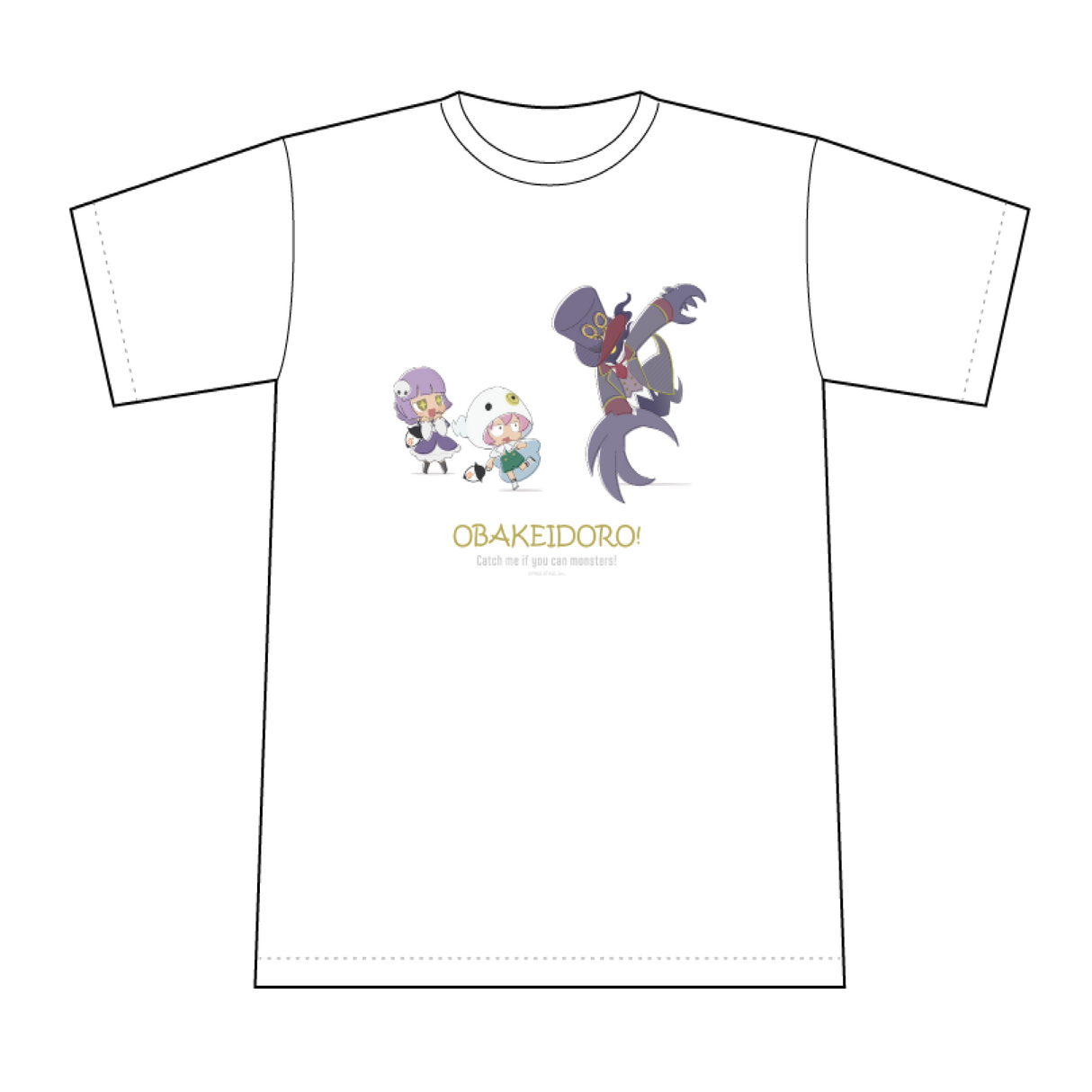オバケイドロ! キッズTシャツ (メアリー・ルカ・キリサキ)