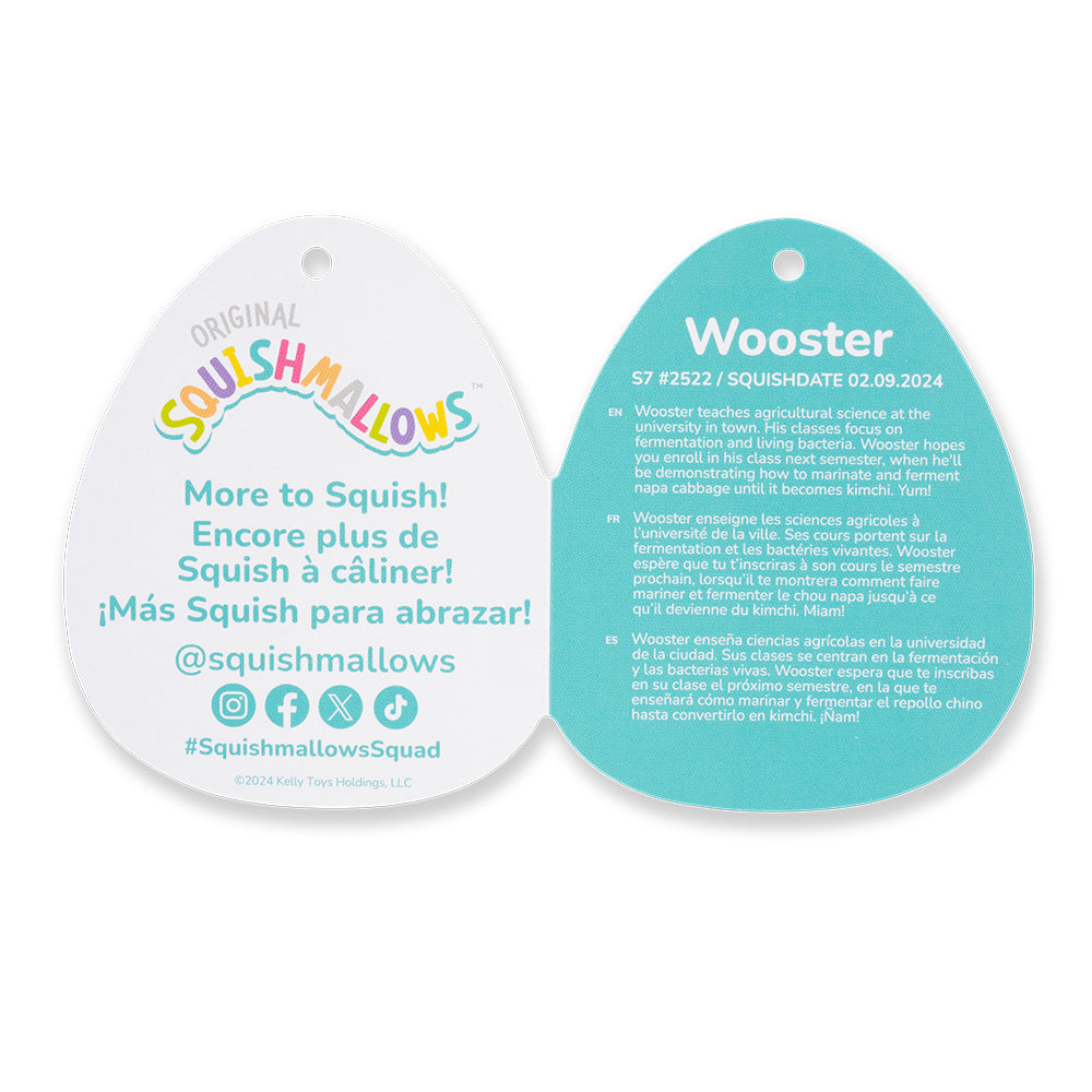 Squishmallows7.5インチぬいぐるみ (Wooster/ウースター)