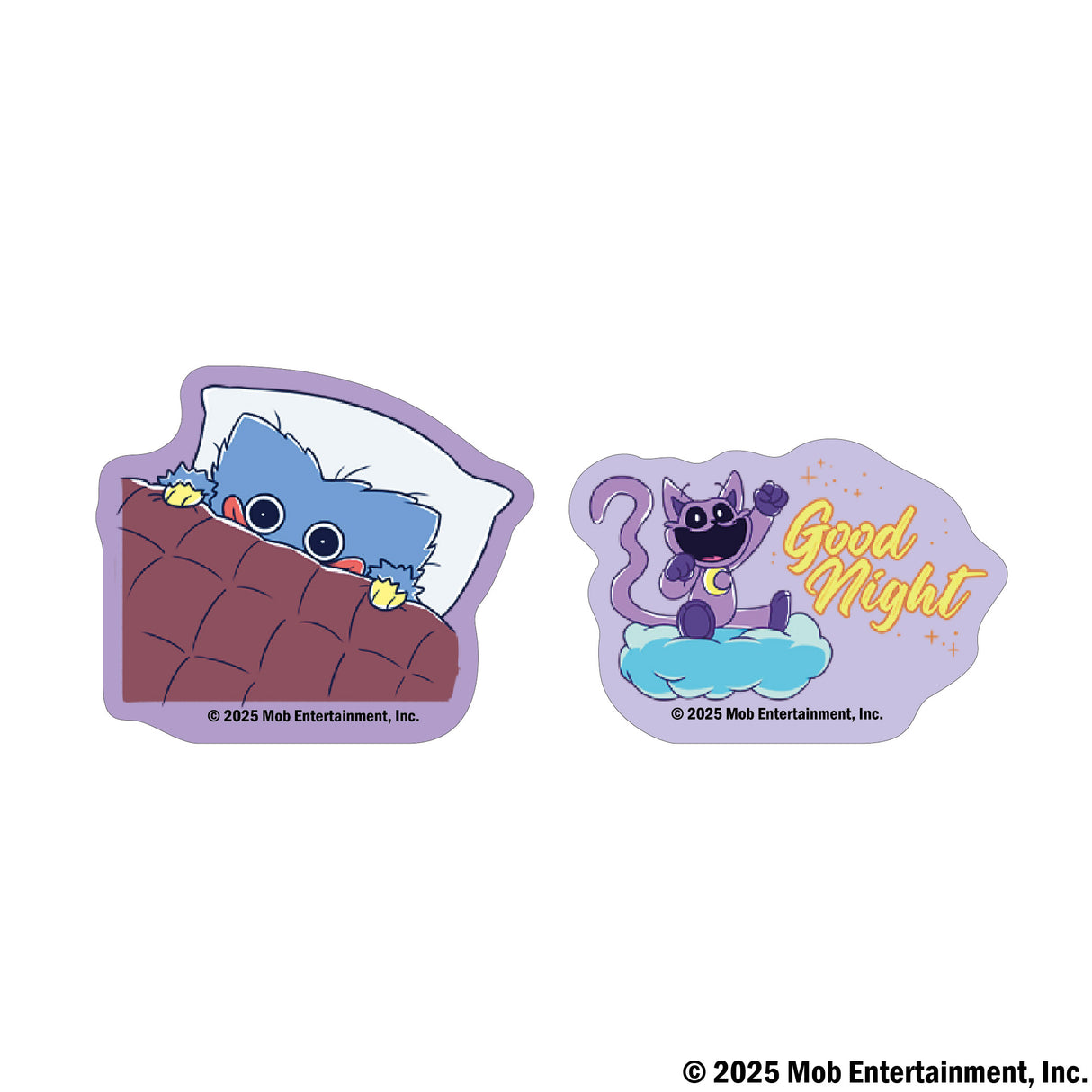 Poppy Playtime トレーディングダイカットステッカー(スタンプ柄)