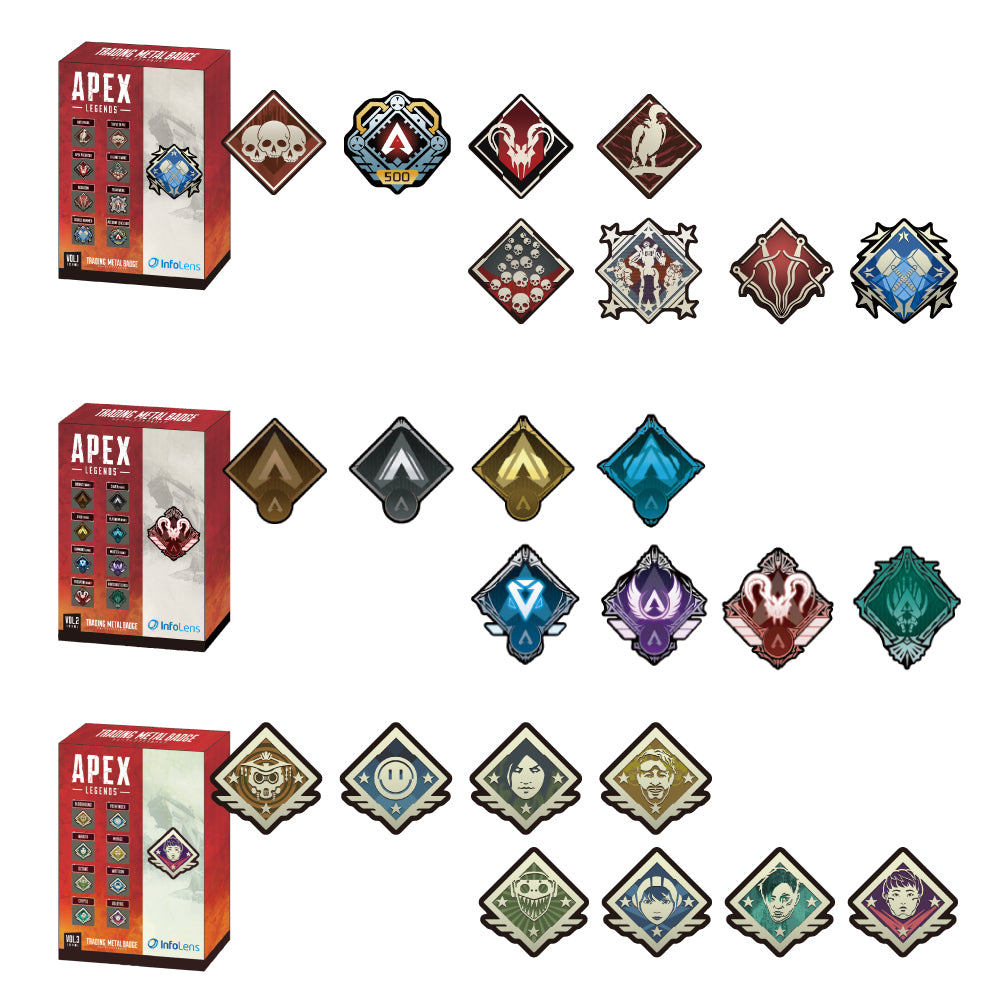 Apex Legends トレーディングトロフィーメタルバッジ