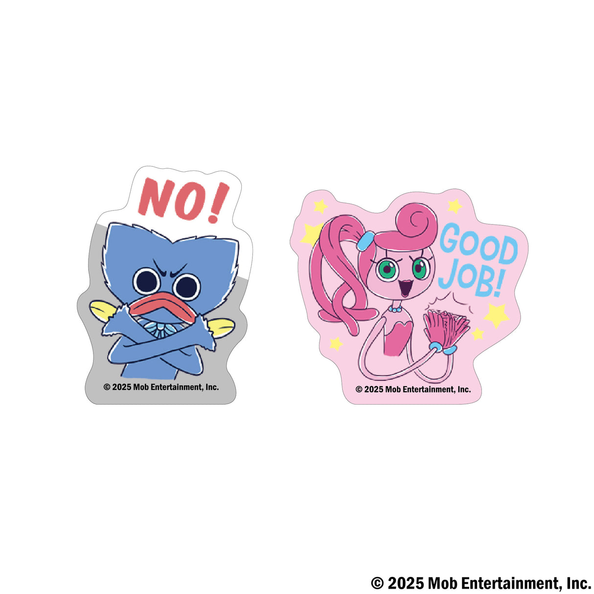 Poppy Playtime トレーディングダイカットステッカー(スタンプ柄)