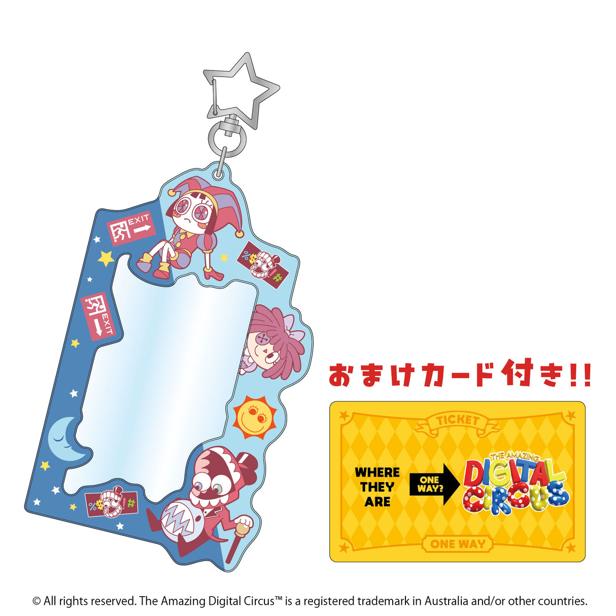 アメイジングデジタルサーカス PVCパスケース(3種)