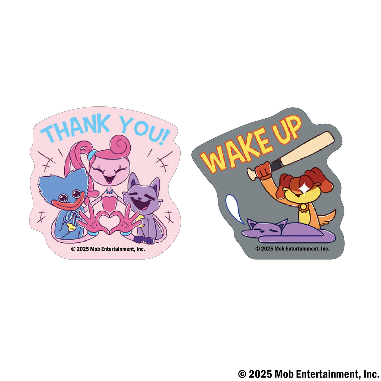 Poppy Playtime トレーディングダイカットステッカー(スタンプ柄)