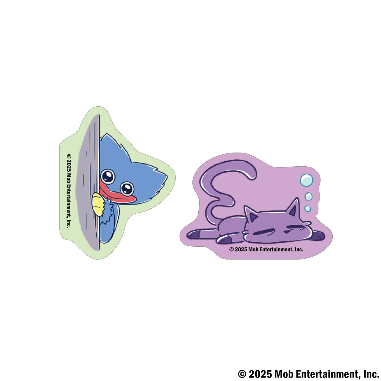 Poppy Playtime トレーディングダイカットステッカー(スタンプ柄)