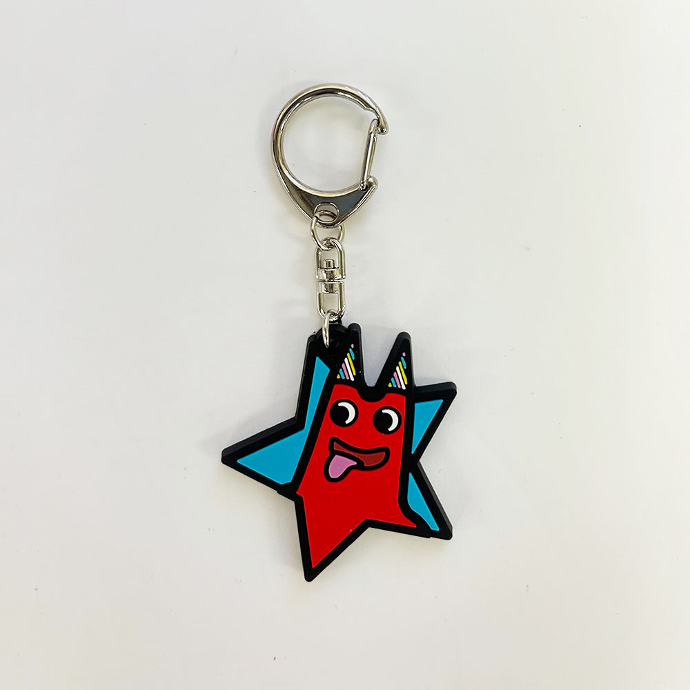 Garten of Banban トレーディング星形ラバーキーホルダー
