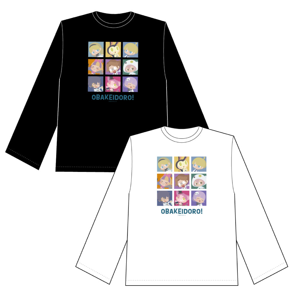 オバケイドロ! ロングスリーブTシャツ (ニンゲン)