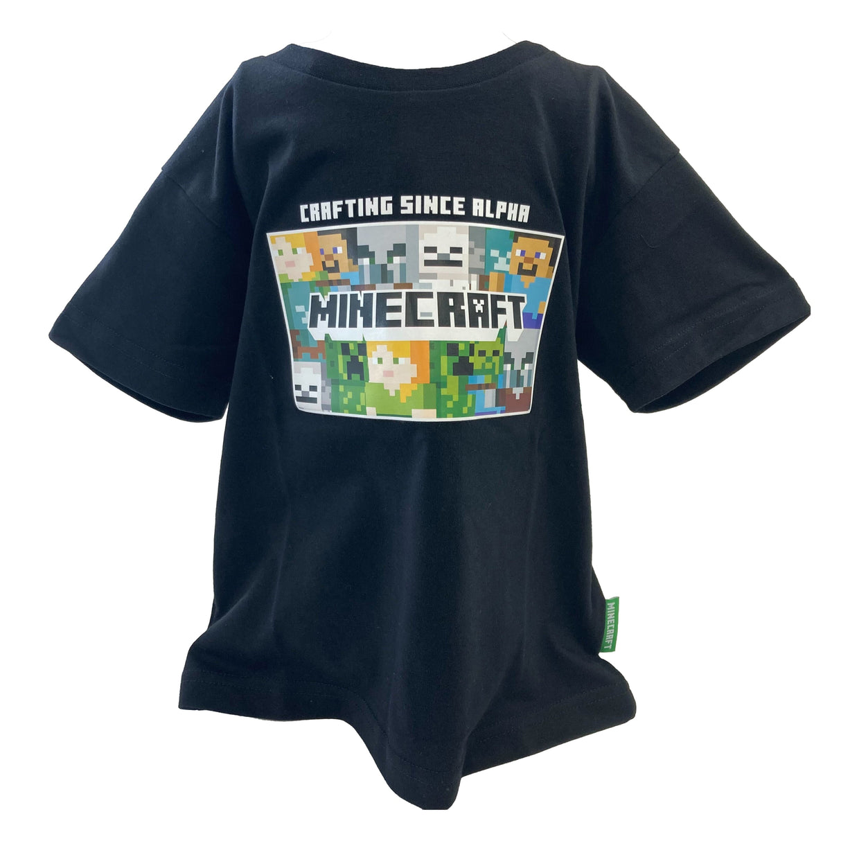 マインクラフト MINECRAFTロゴMC天竺Tシャツ
