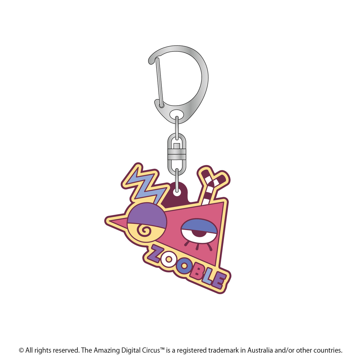 アメイジングデジタルサーカス トレーディングラバーキーホルダー