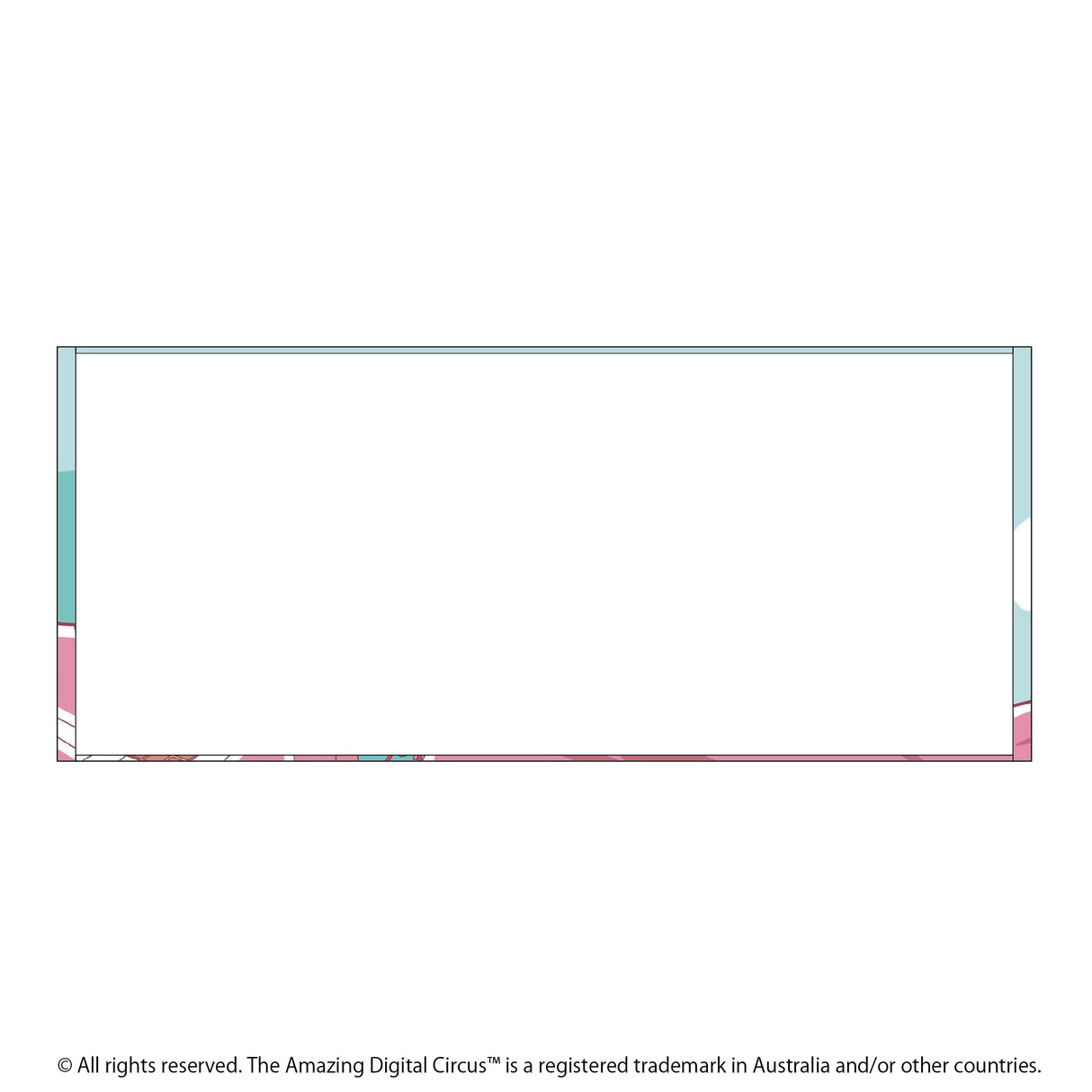 アメイジングデジタルサーカスフェイスタオル(カーチェイス)
