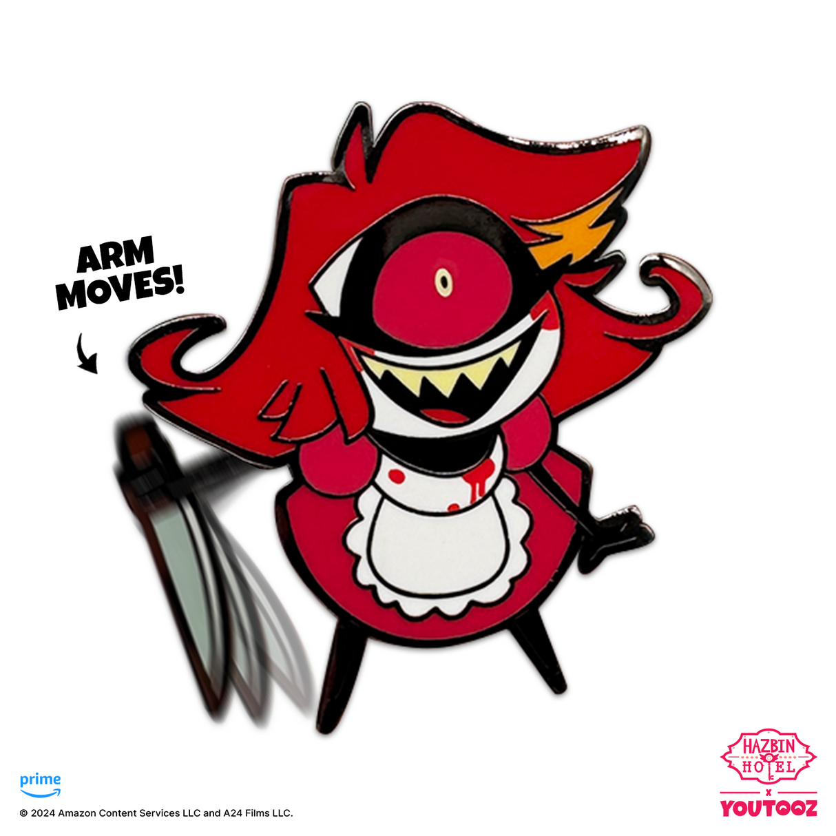 Youtooz Hazbin Hotel ピンズ (ニフティ)