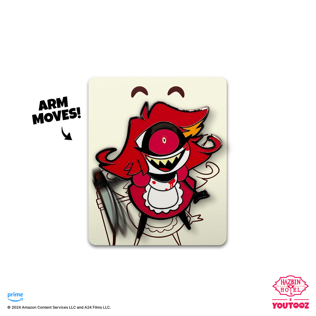 Youtooz Hazbin Hotel ピンズ (ニフティ)