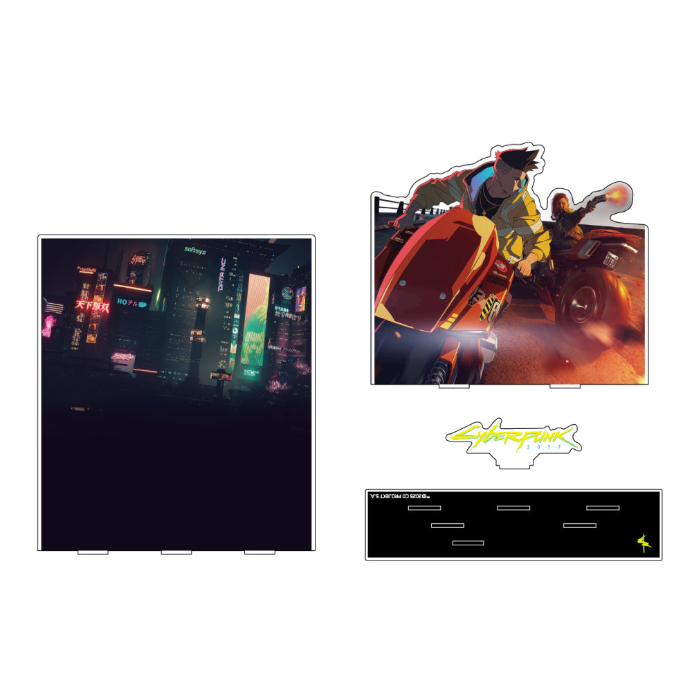 とびすた Cyberpunk 2077 & Edgerunners (V & DAVID BIKE CHASE)