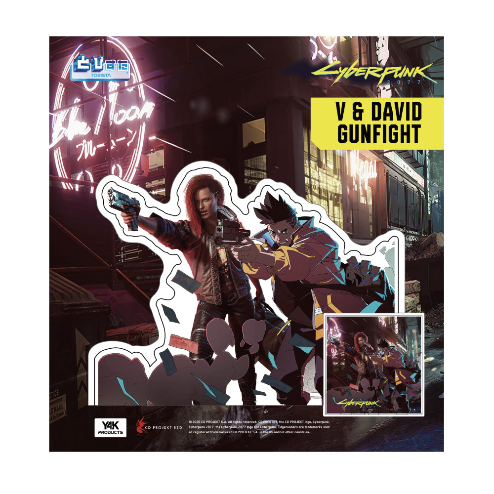 とびすた Cyberpunk 2077 & Edgerunners (V & DAVID GUNFIGHT)