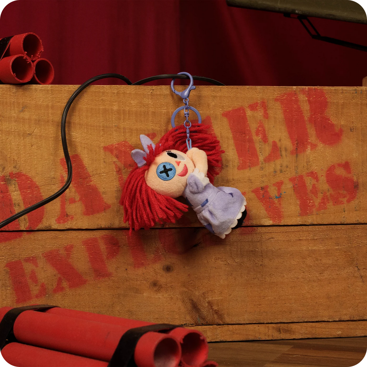 アメイジングデジタルサーカス ぬいぐるみキーホルダー(ラガタ)