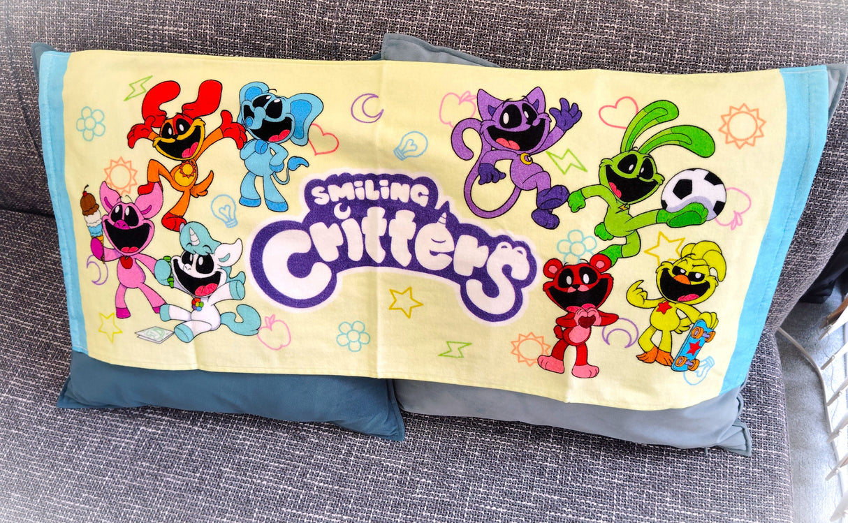 Poppy Playtime フェイスタオル(Smiling Critters)