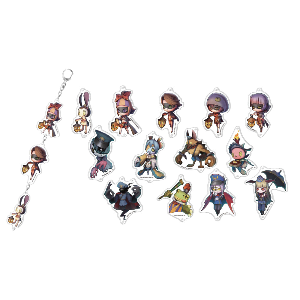 オバケイドロ! つながるアクリルキーホルダー (全13種類)