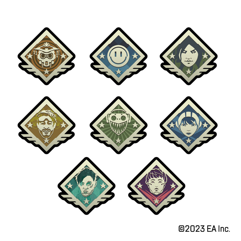 Apex Legends トレーディングトロフィーメタルバッジ