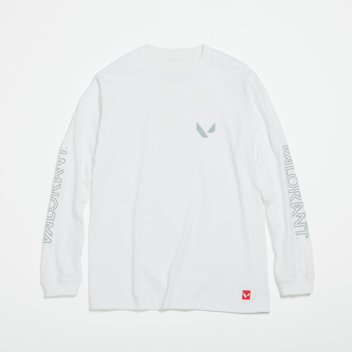 ロングスリーブTシャツ（VLRNT×UA LOGO L/S T）WHITE 