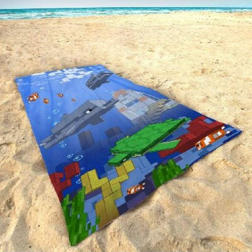 アクアティックバスタオル(難破船) - マイクラファン・ショップ