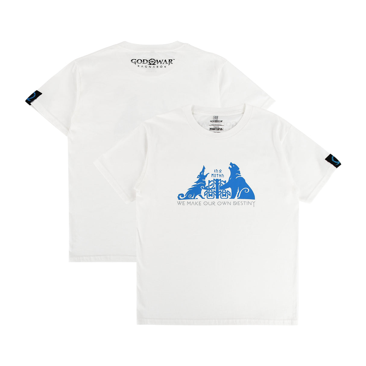 ゴッド・オブ・ウォー ラグナロク Tシャツ(白)