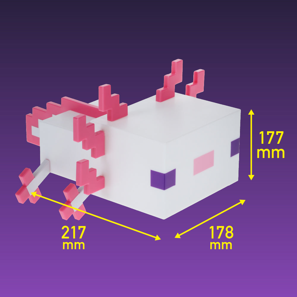 【予約販売】ウーパールーパールームライト(7月上旬発送予定) - マイクラファン・ショップ