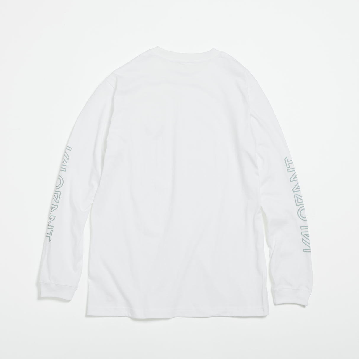ロングスリーブTシャツ(VLRNT×UA LOGO L/S T)WHITE