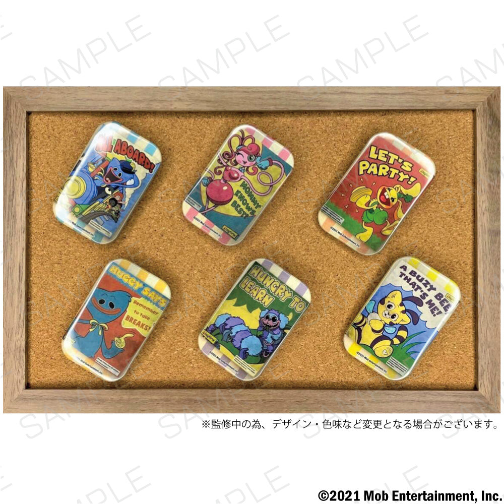 Poppy Playtime トレーディングスクエア缶バッジ
